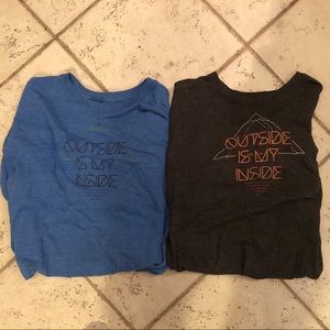 The North Face t-shirts